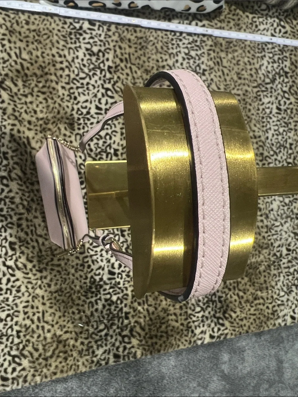 Michael Kors Light Pink Dome Crossbody Bag